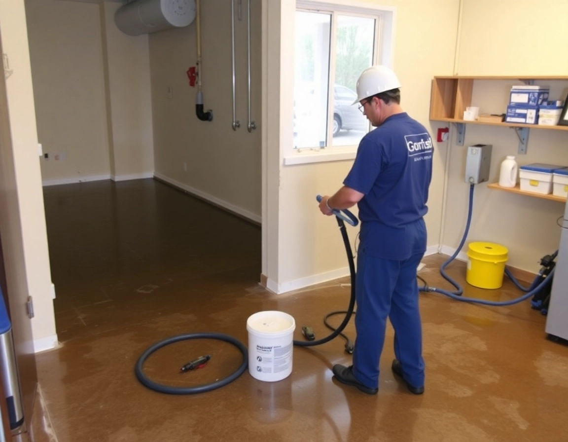 Water Damage Restoration Service in Wales Garden